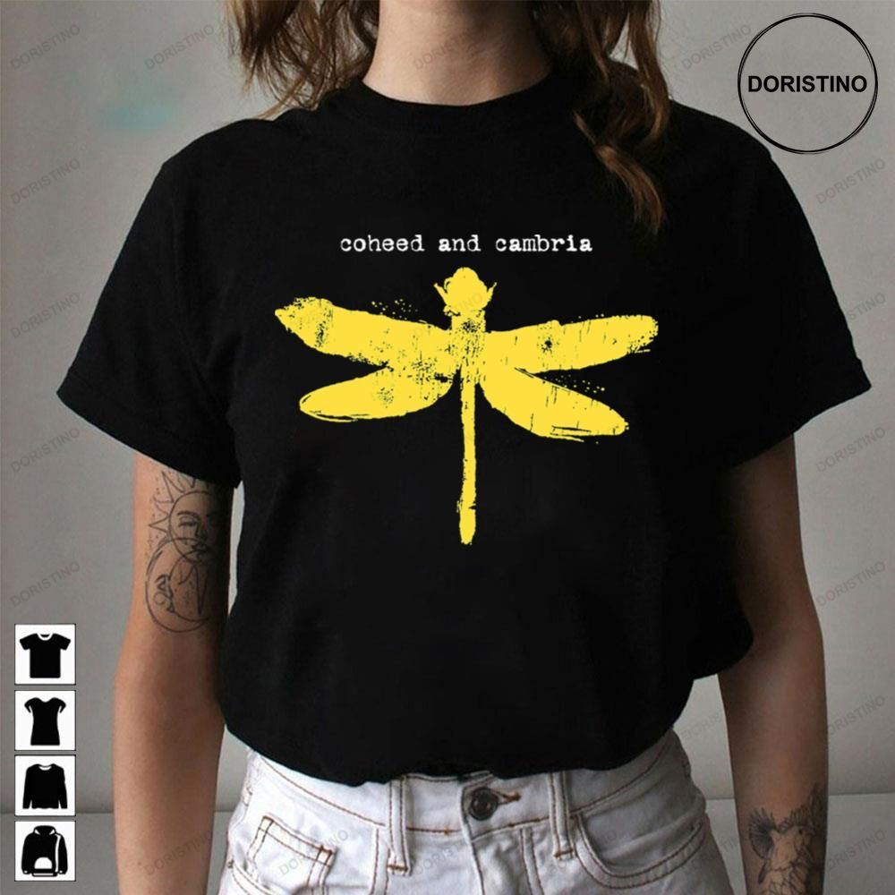 Coheed And Cambria Dragonfly Limited Edition T-shirts